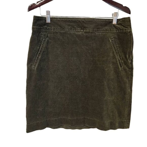 🌹Talbots Vintage Hunter Green Skirt sz 12 - Picture 1 of 7